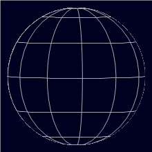 Appearance of the Moon, celestial north is upwards