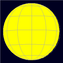 Appearance of the Moon, celestial north is upwards