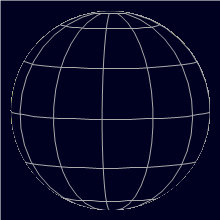 Appearance of the Moon, celestial north is upwards