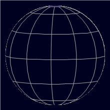 Appearance of the Moon, celestial north is upwards