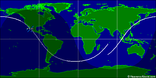 ESV Ground Trace