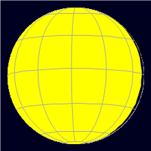 Appearance of the Moon, celestial north is upwards