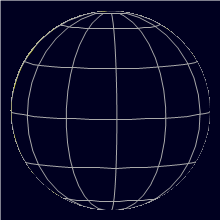 Appearance of the Moon, celestial north is upwards