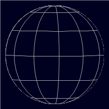 Appearance of the Moon, celestial north is upwards