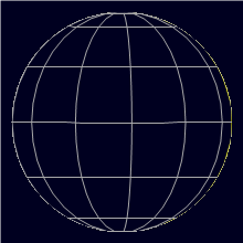 Appearance of the Moon, celestial north is upwards