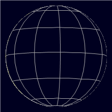 Appearance of the Moon, celestial north is upwards
