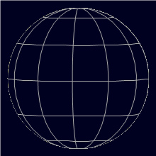 Appearance of the Moon, celestial north is upwards