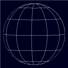 Appearance of the Moon, celestial north is upwards