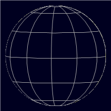 Appearance of the Moon, celestial north is upwards