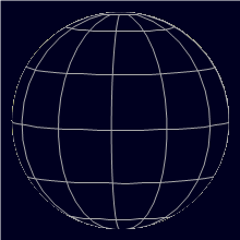 Appearance of the Moon, celestial north is upwards