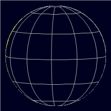 Appearance of the Moon, celestial north is upwards