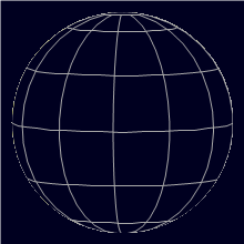 Appearance of the Moon, celestial north is upwards